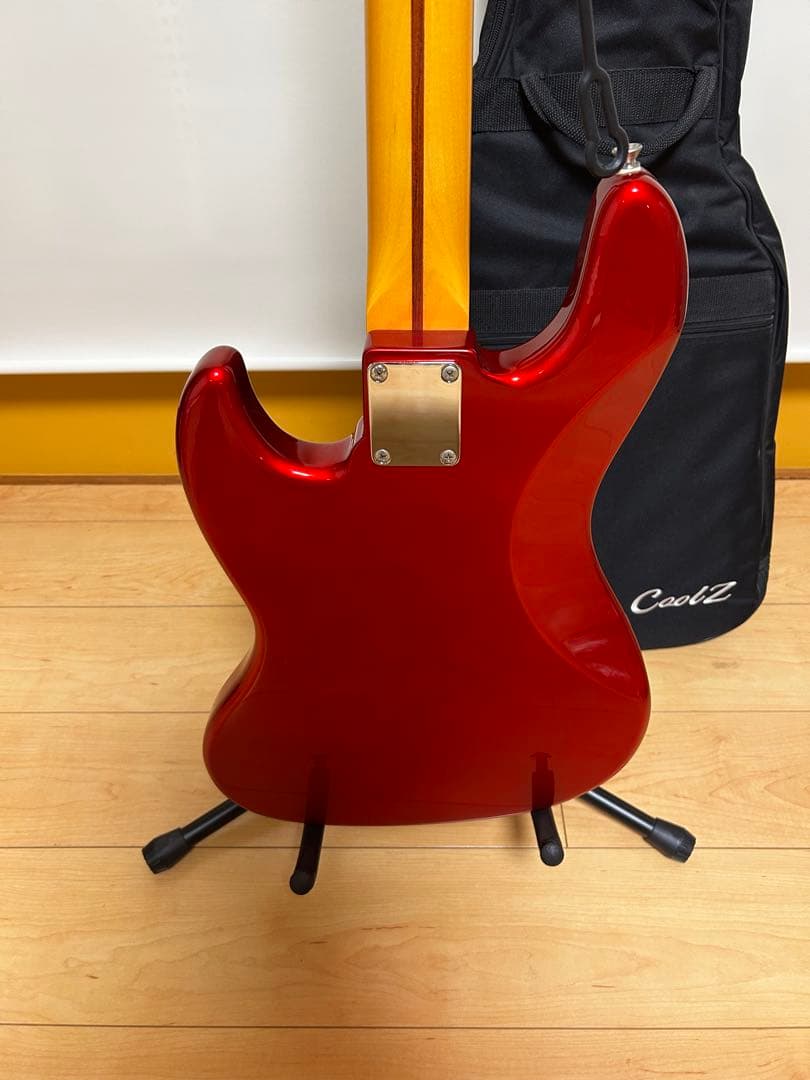 美品　CoolZ ZJB-M1R ジャズベース　純正ソフトケース付