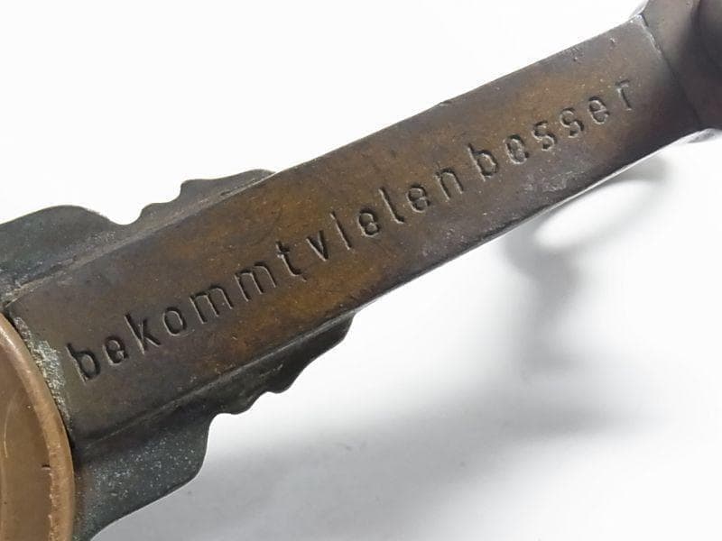 [o1246]アンティーク ドイツ ホテル キー ライヒショフ ハンブルグ