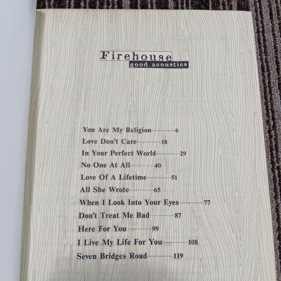 ファイアーハウス 楽譜 Firehouse スコア まとめ売り