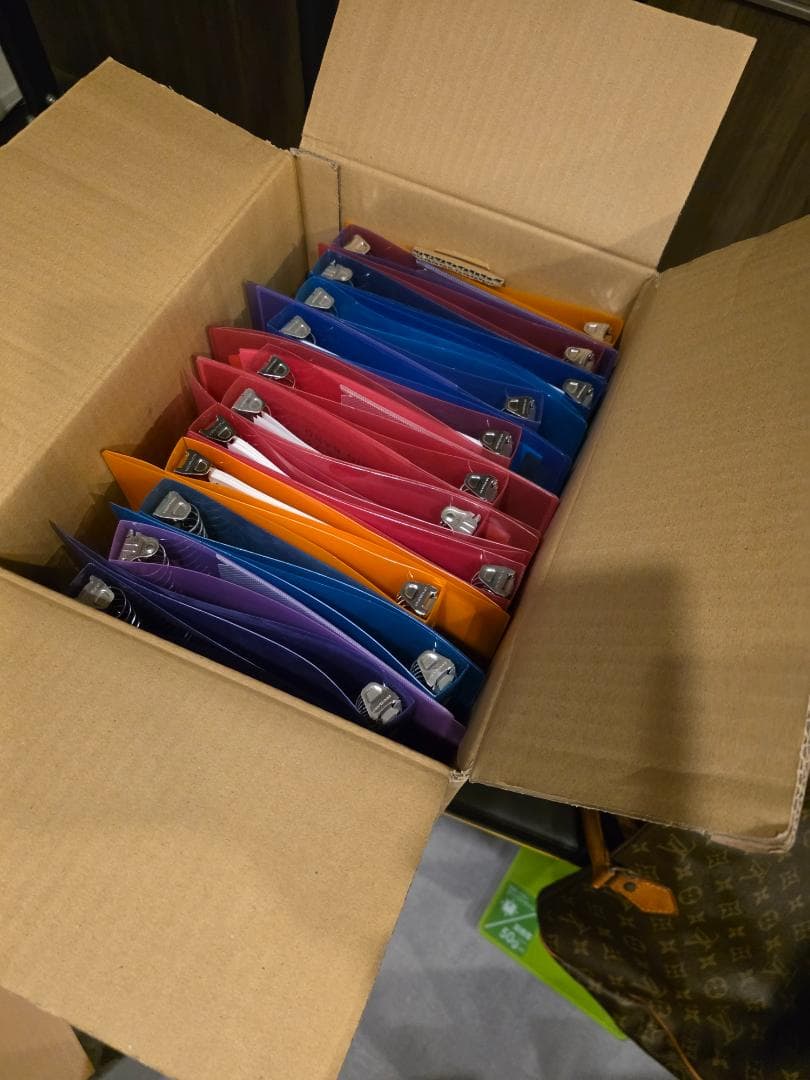 septcouleur　まとめ売り　22個 リングファイル バインダー B5