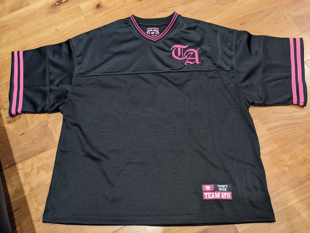 浜崎あゆみ mimosa ユニフォームシャツ Sサイズ