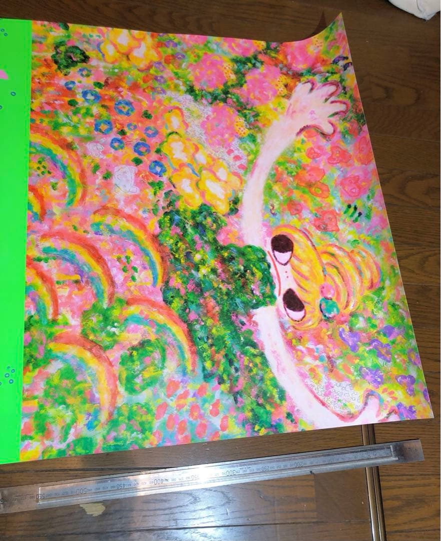 ペリエ千葉グランドオープンB1ポスター ロッカクアヤコ画 レア(2018)