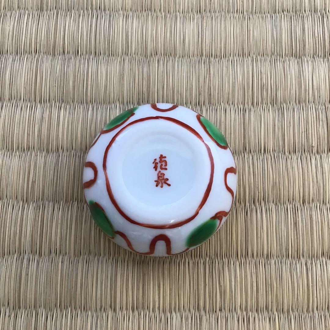 茶道具　香合　赤絵小丸香合　紫翠窯　三代　西村徳泉造　栞　紙箱　共箱　S67KG