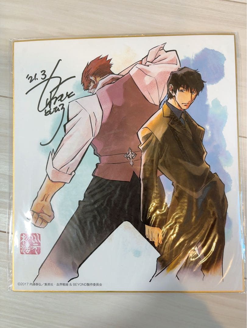 川元利浩アニメーション・デザインワークス画集三冊セット＋血界戦線色紙