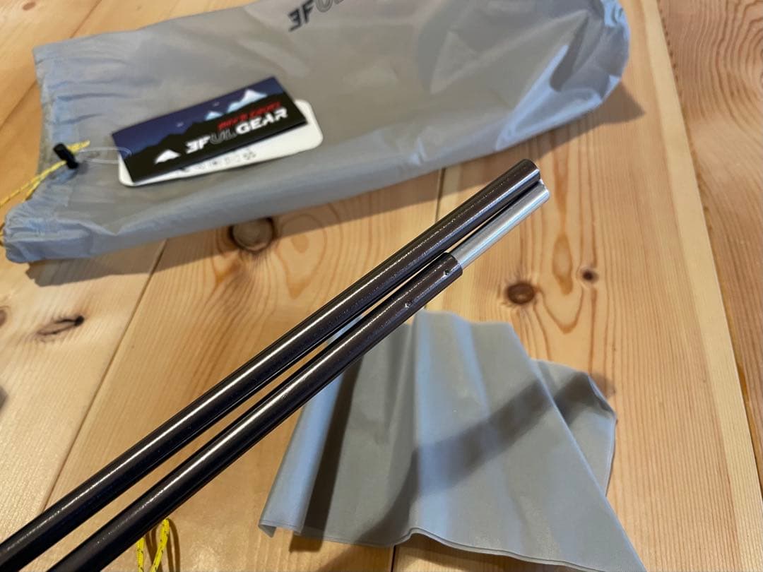 未使用 3F UL GEAR ソロ 超軽量 登山 テント グランドシート