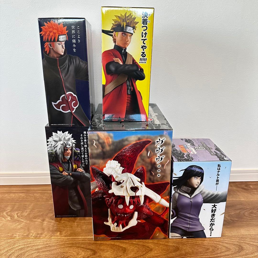 一番くじ ナルト B賞+C賞+ E賞+ラストワン賞 k賞おまけ付き　セット