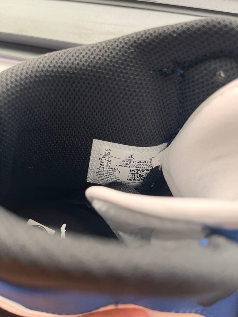 US10 28cm Jordan 1レトロ MCSベースボールスパイク