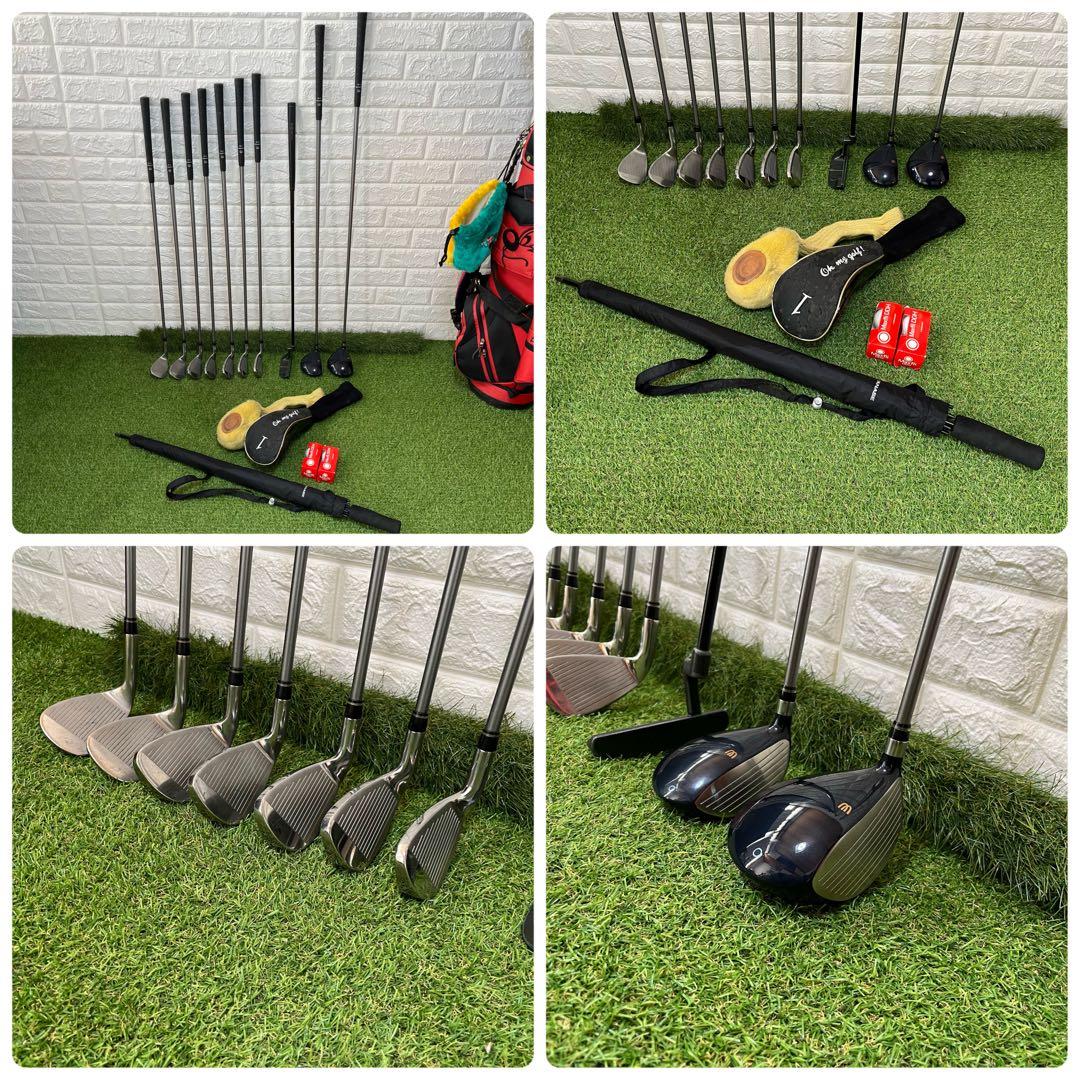 美品 ミエコウエサコ 可愛い 初心者オススメ レディースゴルフクラブ10本セット