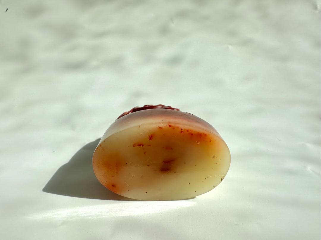 【螭虎献瑞】 古獣　美品　寿山石　高級印材　篆刻　印石　印石