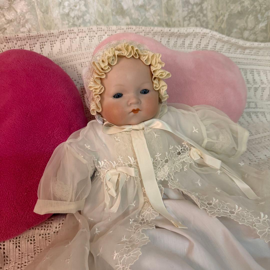 アンティーク　ビスクドール　アーモンドマルセルベビー
