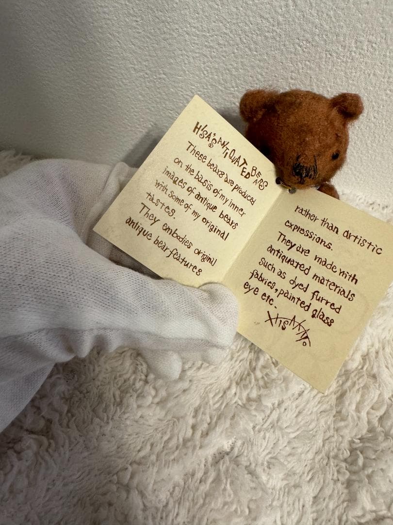 加藤日砂 テディーベア コロネーション ベアー