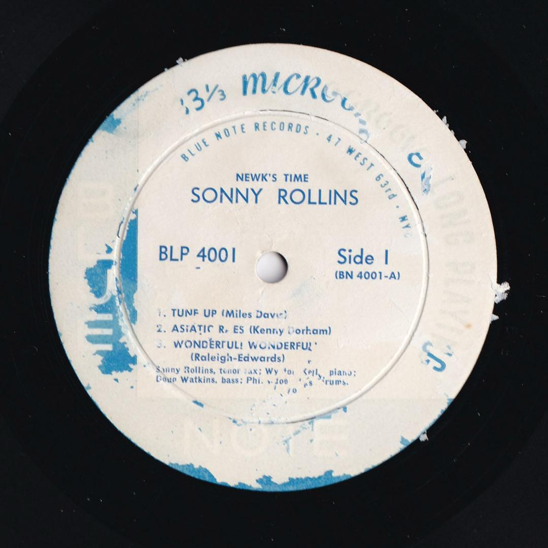 1959年前後モノ Sonny Rollins Newk's Time