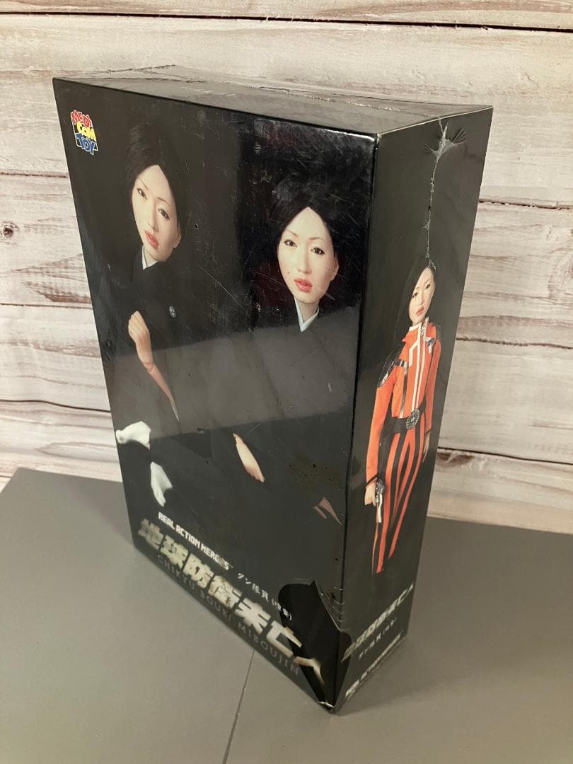 ☆彡新品　リアルアクションヒーローズ ダン隊員(壇蜜) 地球防衛未亡人