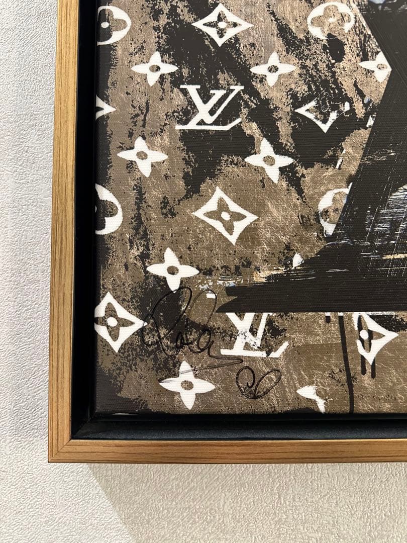 オリバーガル 額付き44.5✖️44.5 /直筆サイン入り/希少