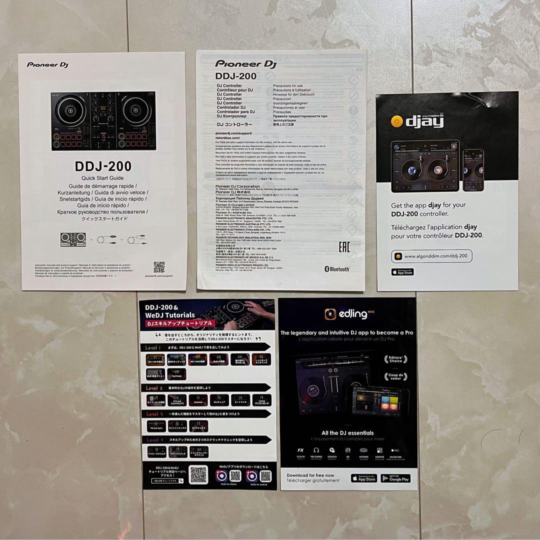 【生産終了品】Pioneer パイオニア DJコントローラー DDJ-200