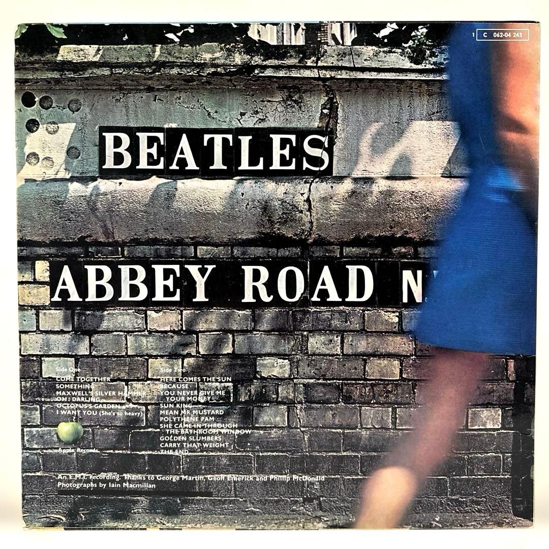 【希少・ドイツオリジナル】アビーロード　ビートルズ　最初期フルコーティング仕様