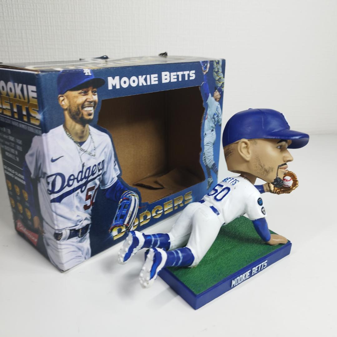 ムーキー ベッツ ボブルヘッド ゴールドグラブ賞 首振り人形 ドジャー I019