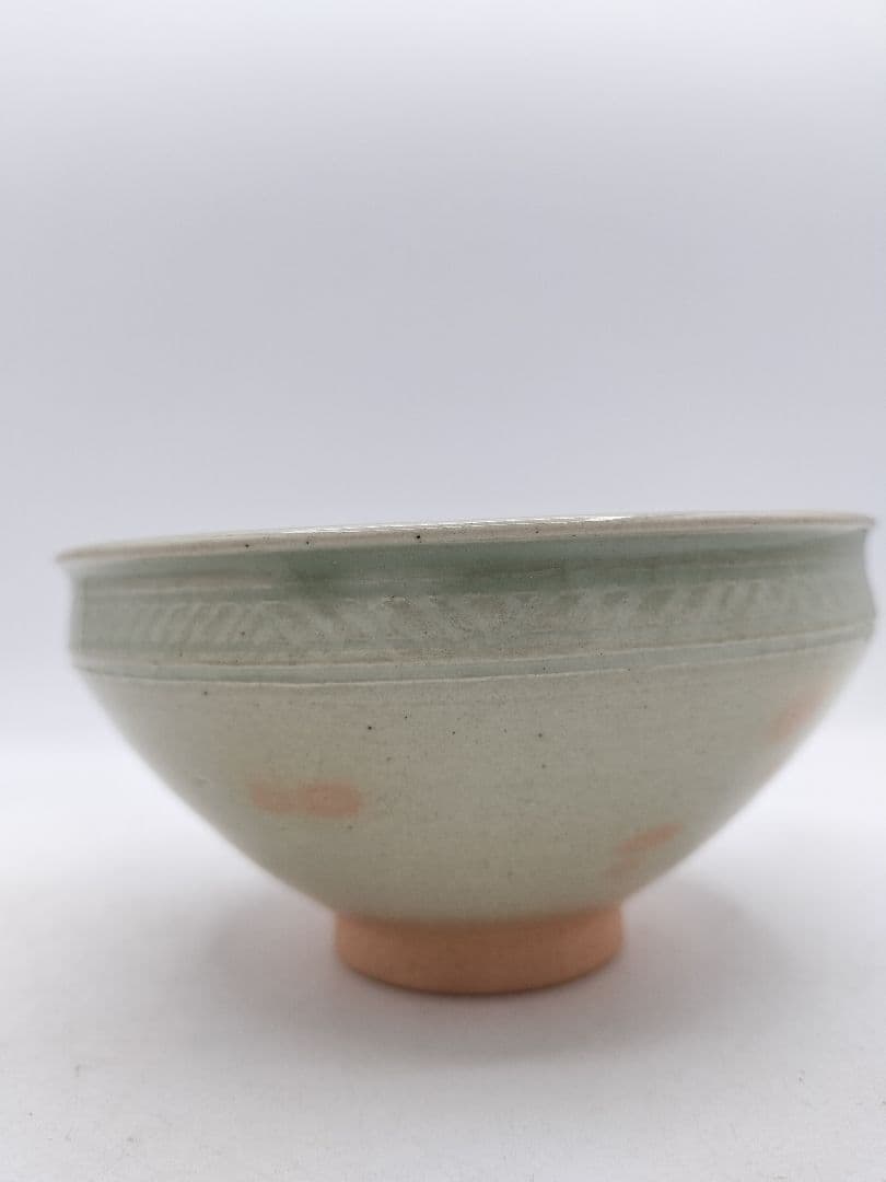 c926 数茶碗 御本 三島 翠峰 阿漕窯 8客　木箱 茶道具 古物