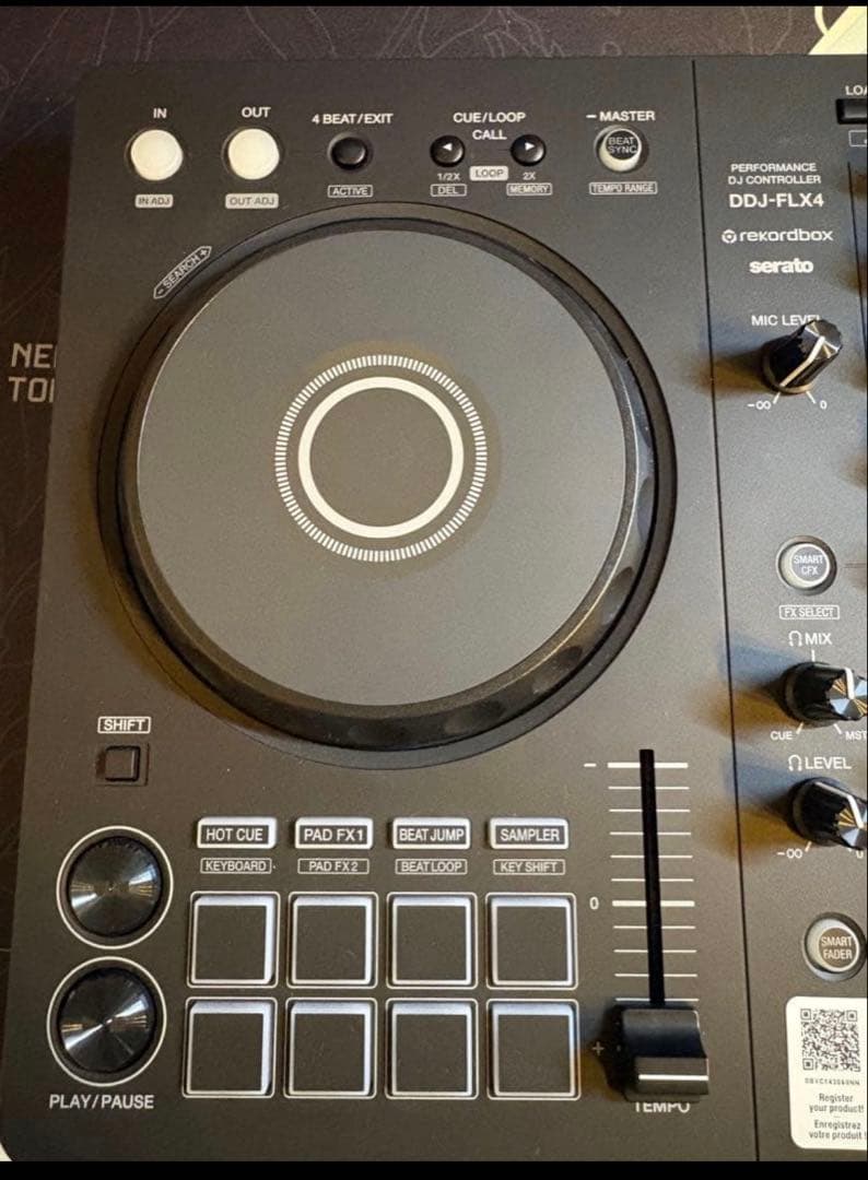 Pioneer DJ DDJ-FLX4 DJコントローラー rekordbox