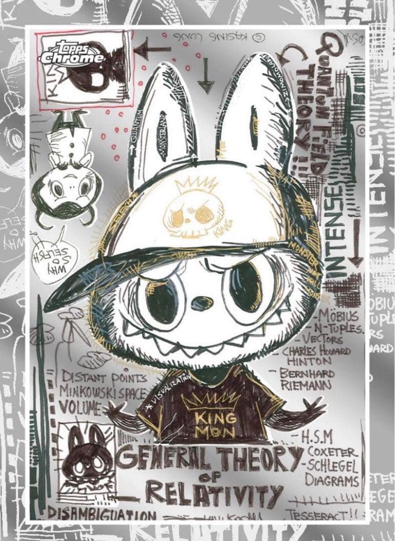 その他 2025 Topps Chrome Labubu 2box