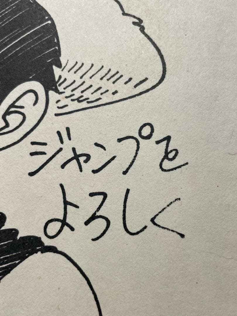 ONEPIECE ワンピース　尾田栄一郎先生 ルフィ　サイン　色紙　希少　美術品