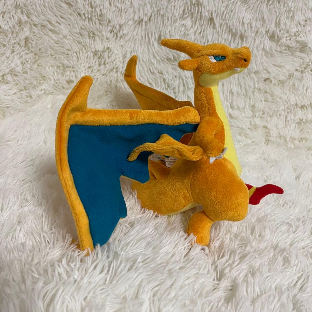 ポケモンセンター ぬいぐるみ メガリザードンX メガリザードンY　タグ付き