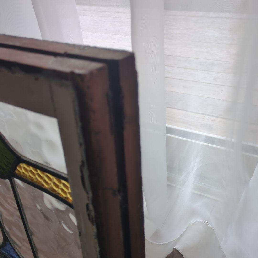 英国アンティーク　ステンドグラス　窓　イギリス