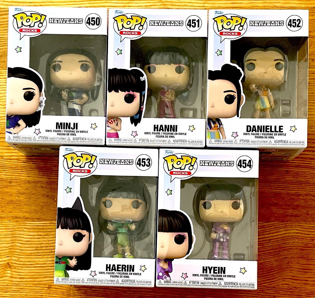 NewJeans フィギュア 5体セット 新品 Funko Pop