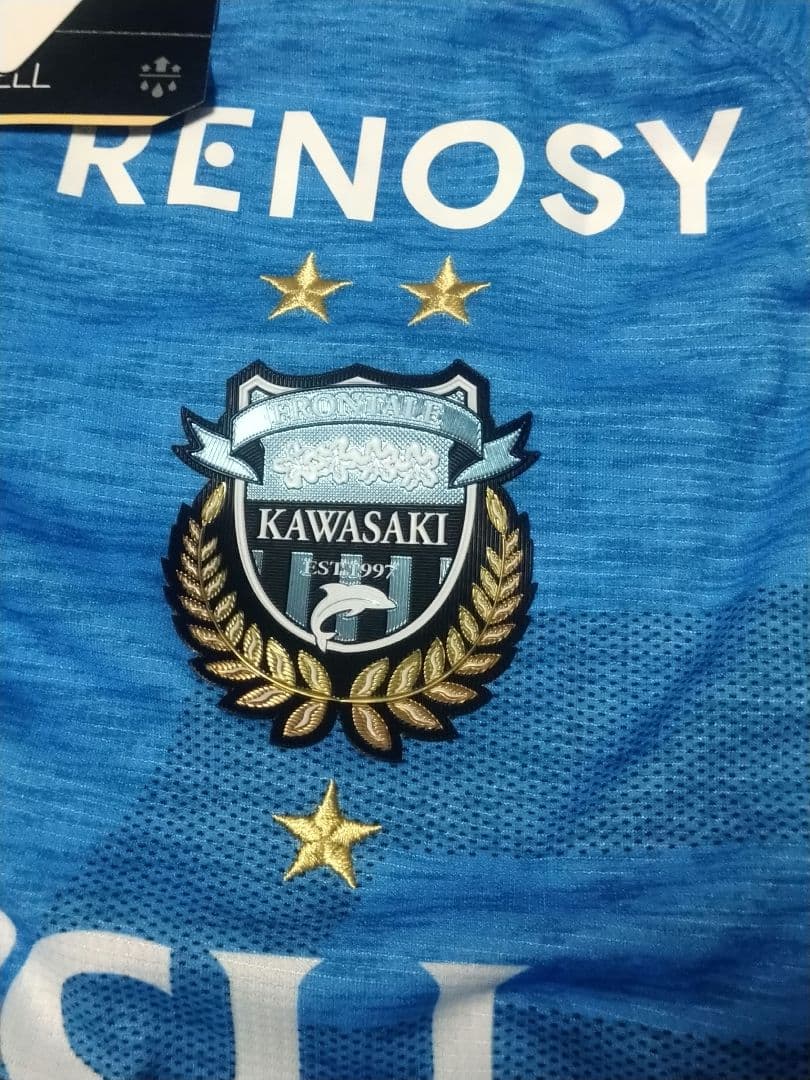 正規品　川崎フロンターレ2019、2018シーズンユニフォーム　未使用紙タグ付き