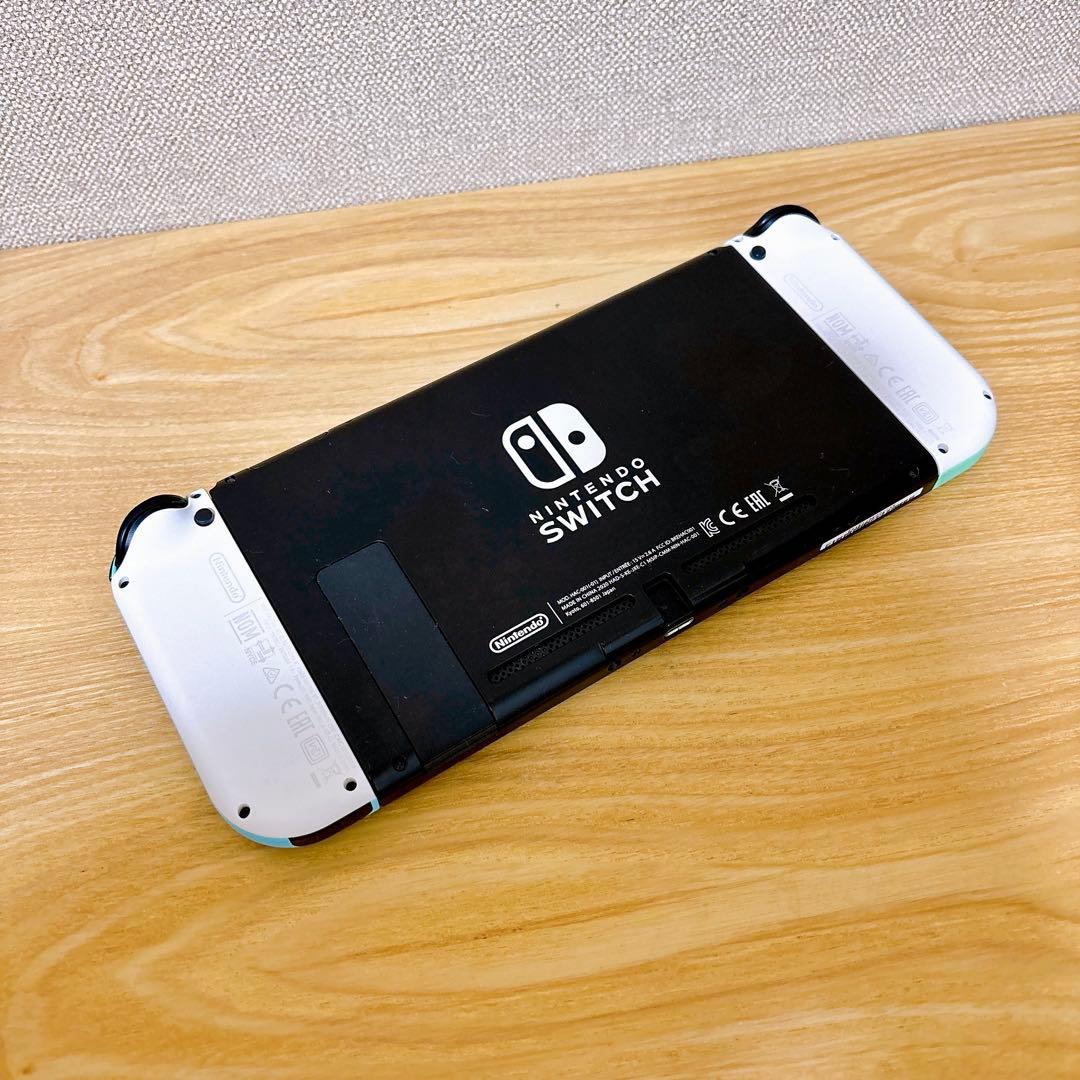 【未使用に近い】バッテリー強化版 Nintendo Switch どうぶつの森
