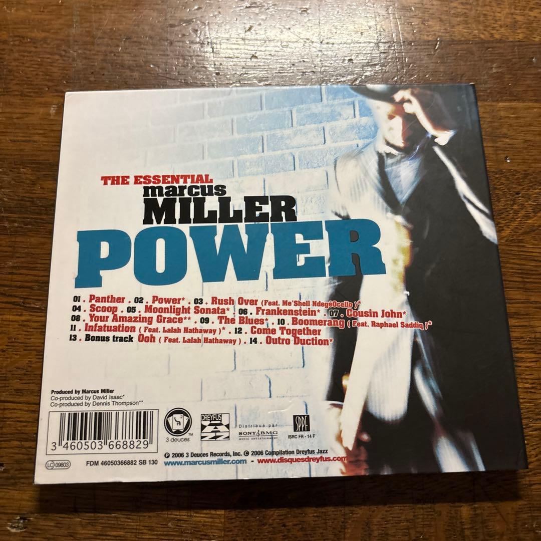 洋楽 THE ESSENTIAL MARCUS MILLER POWER