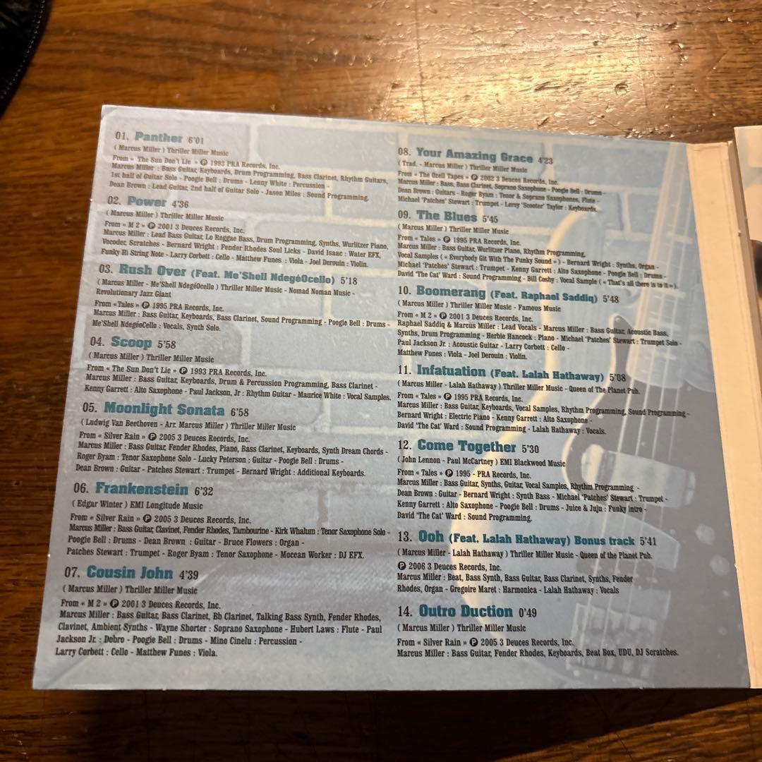 洋楽 THE ESSENTIAL MARCUS MILLER POWER