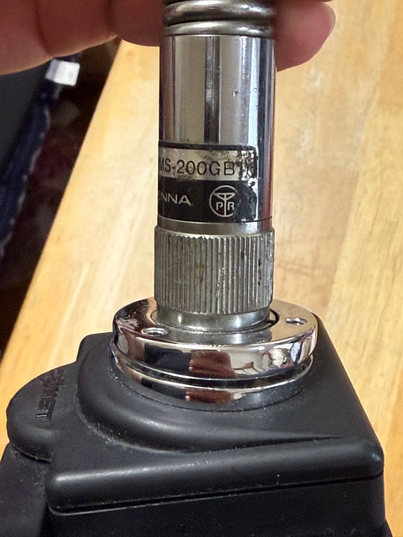 日本 アンテナ コメット トランク リッド TL 自動車電話 旧車 当時物 覆面