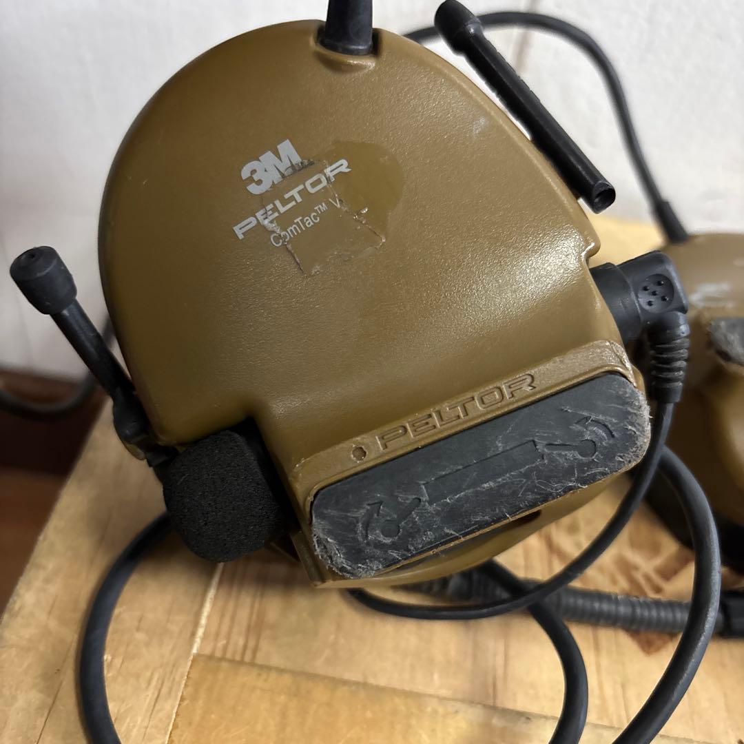 米軍　実物　3M PELTOR COMTAC V ヘッドセット　動作未確認