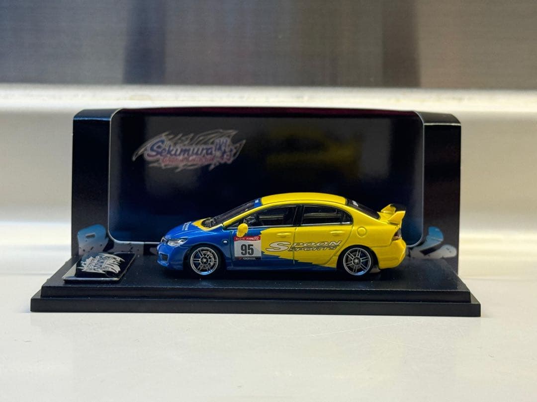 1/64 Spoon 風 ホンダ Civic FD2関村 改 RPF1