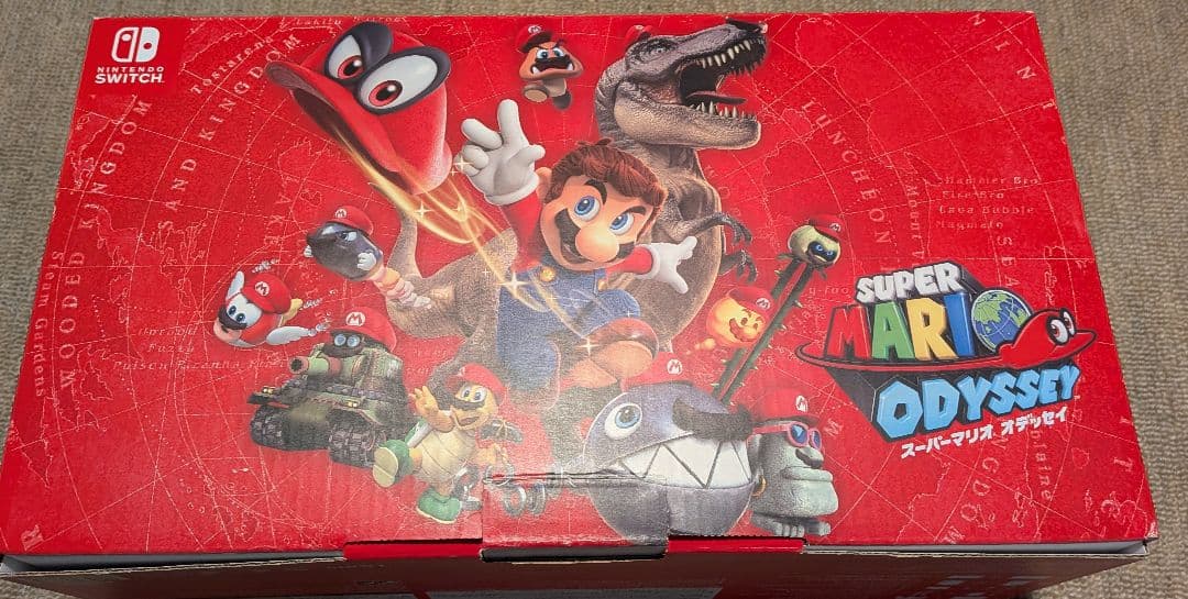 ニンテンドー スイッチ スーパーマリオオデッセイ セット品 多数付属品付き★