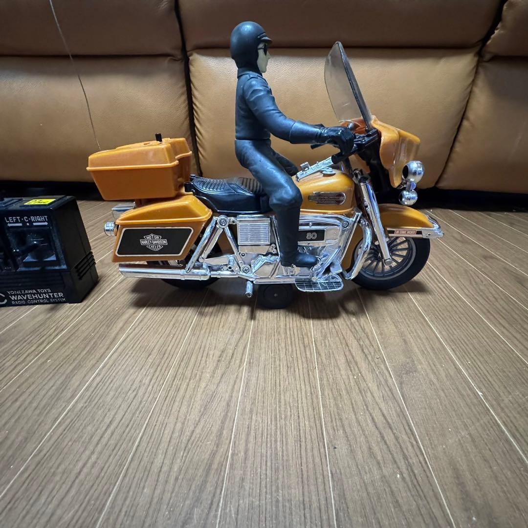 YONEZAWA ラジコン ハーレーダビッドソン　ゴールド　FLH－80