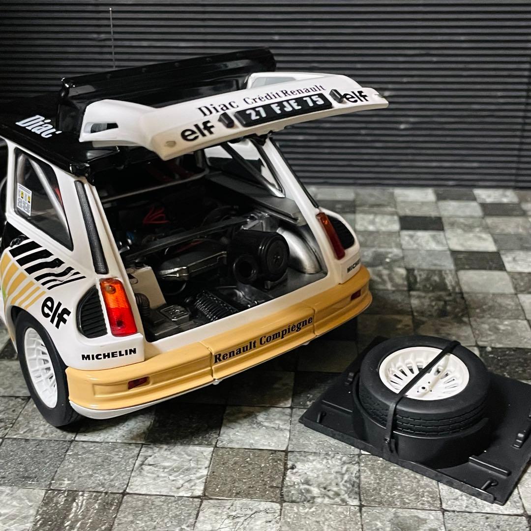 ワンオフカスタム 1/18 Solido ルノー 5 マキシ ターボ グループB