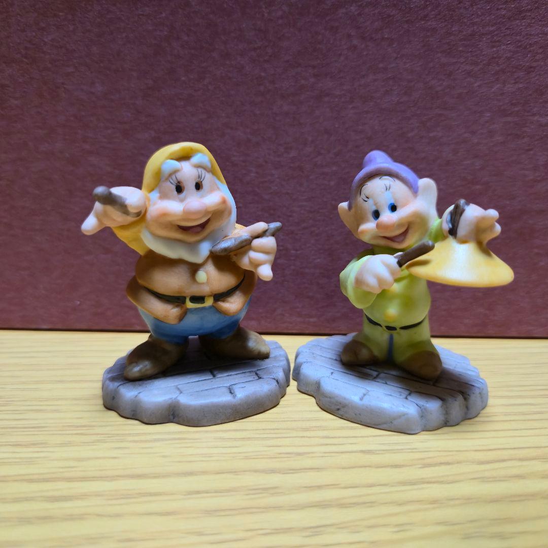 【加藤工芸】ディズニー七人の小人 フィギュア 6体セット