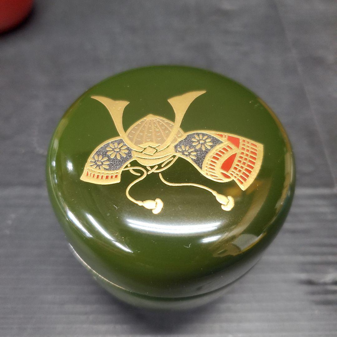 茶道具 和田寿峰 ニ節句 棗 お雛様 兜 節句 一対 165