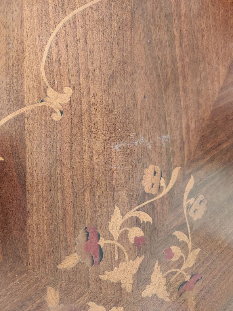 イタリア製　象嵌　センターテーブル　ローテーブル