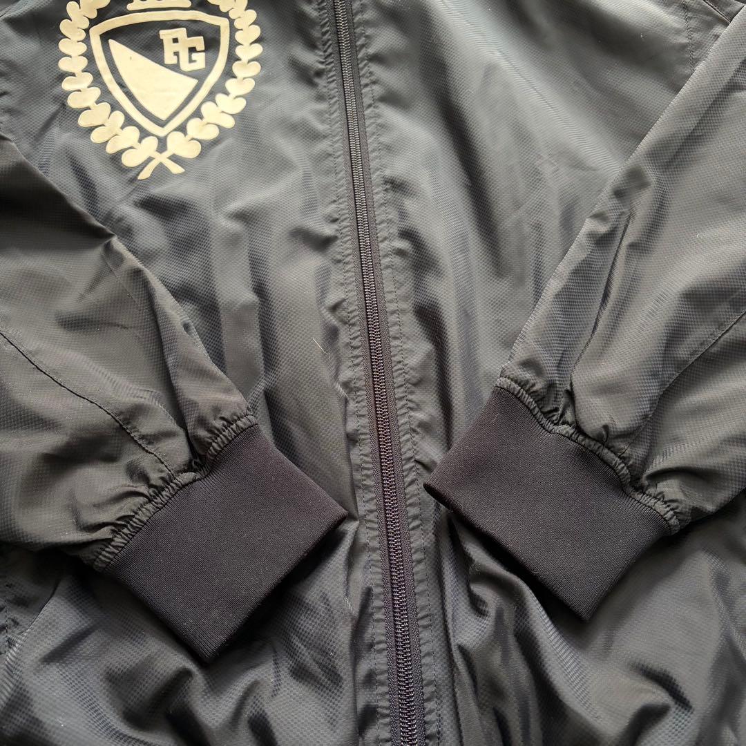 パーリーゲイツ　裏地付　防風　ジャケット　ブルゾン　ゴルフウェア　ネイビー　4