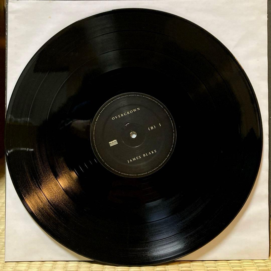 James Blake Overgrown ジェイムス・ブレイク レコード LP