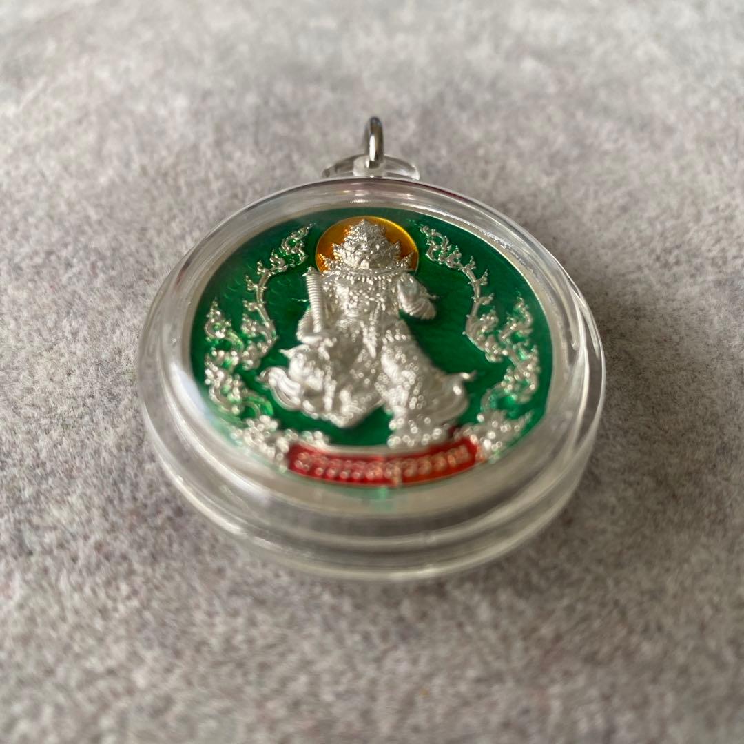 プラクルアン 純銀製 ヤック神 タオウェスワン LPパット師 開運 守護 御守り