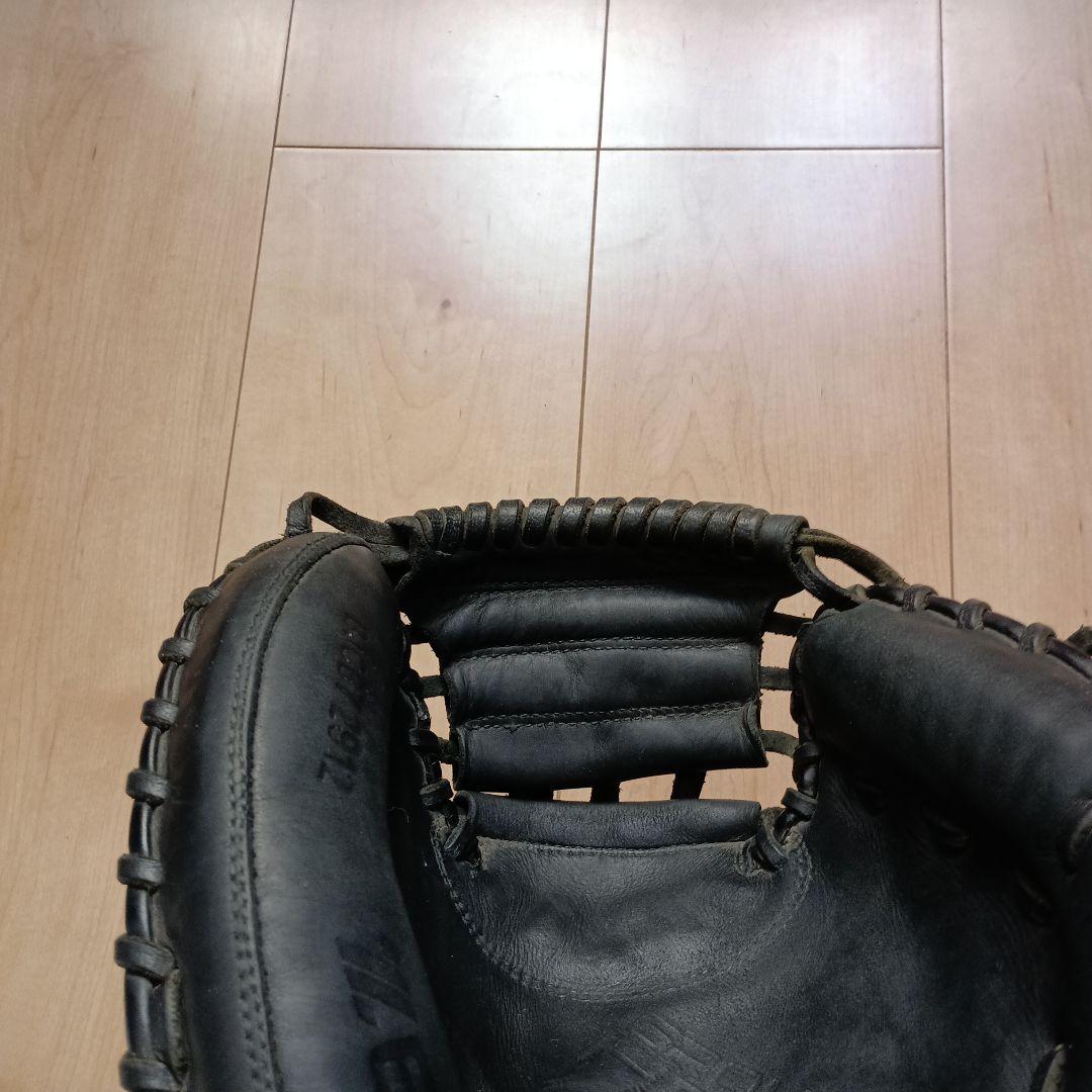 ZETT ゼット型抜群 即戦力 軟式 少年 キャッチャーミット　黒