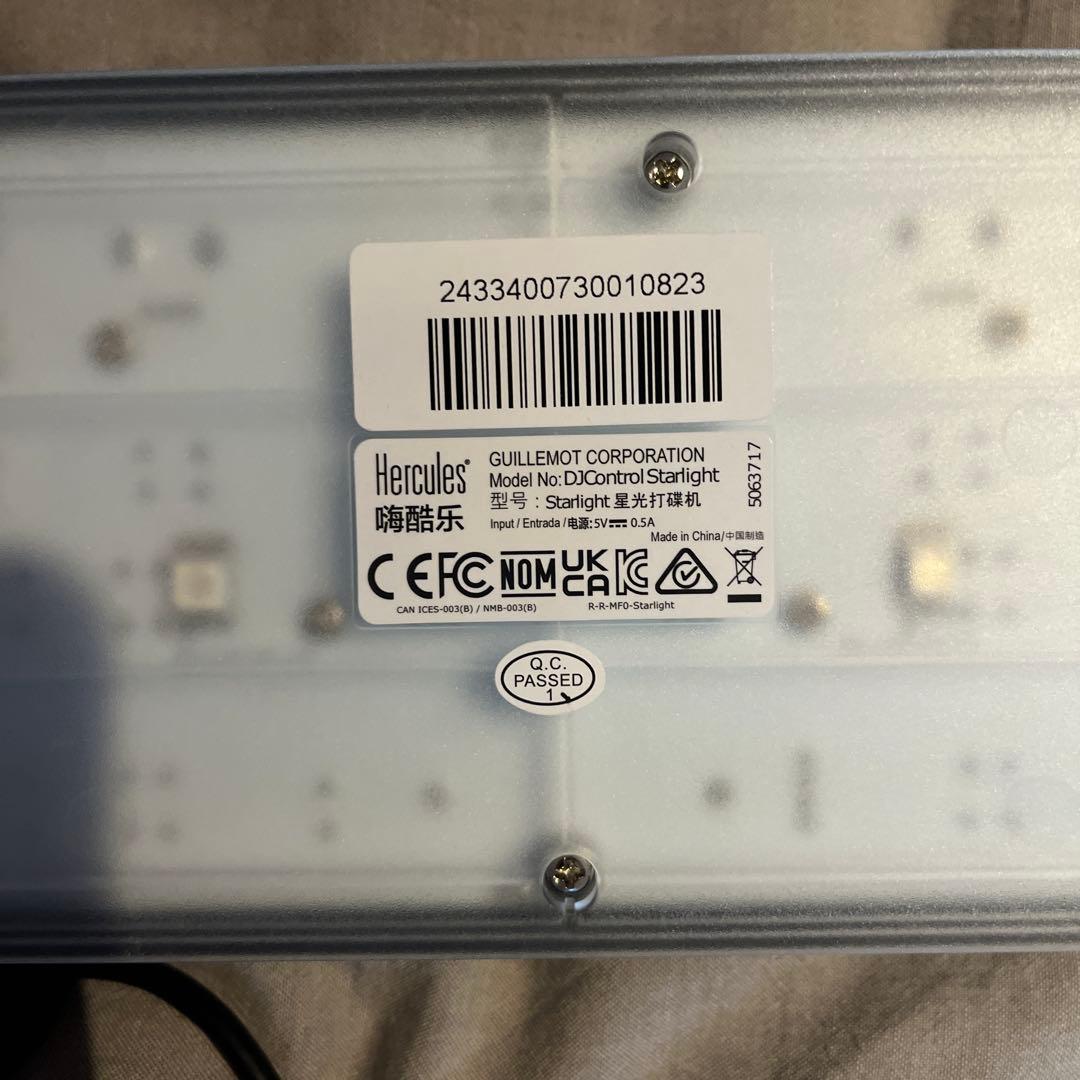 Hercules USB DJコントローラー Serato対応