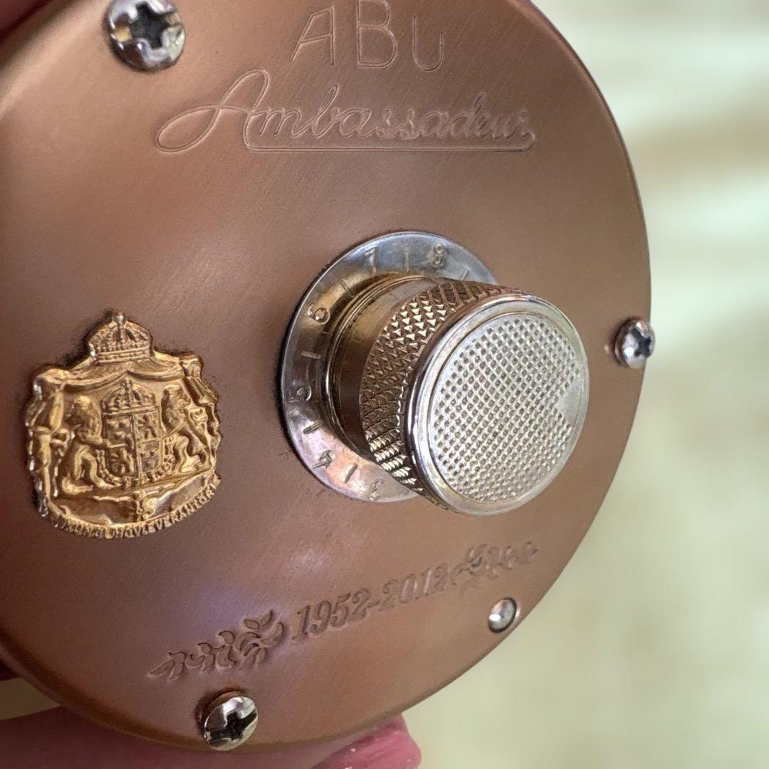 アブガルシア　リール　ゴールド　1952-2012 アンバサダー