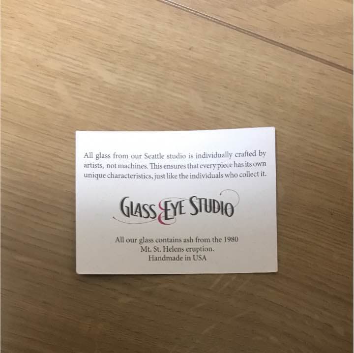 工芸品 Glass Eye Studio ANA