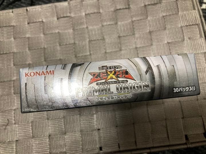 遊戯王 ゼアル 新品未開封 box プライマル・オリジン シュリンク付き