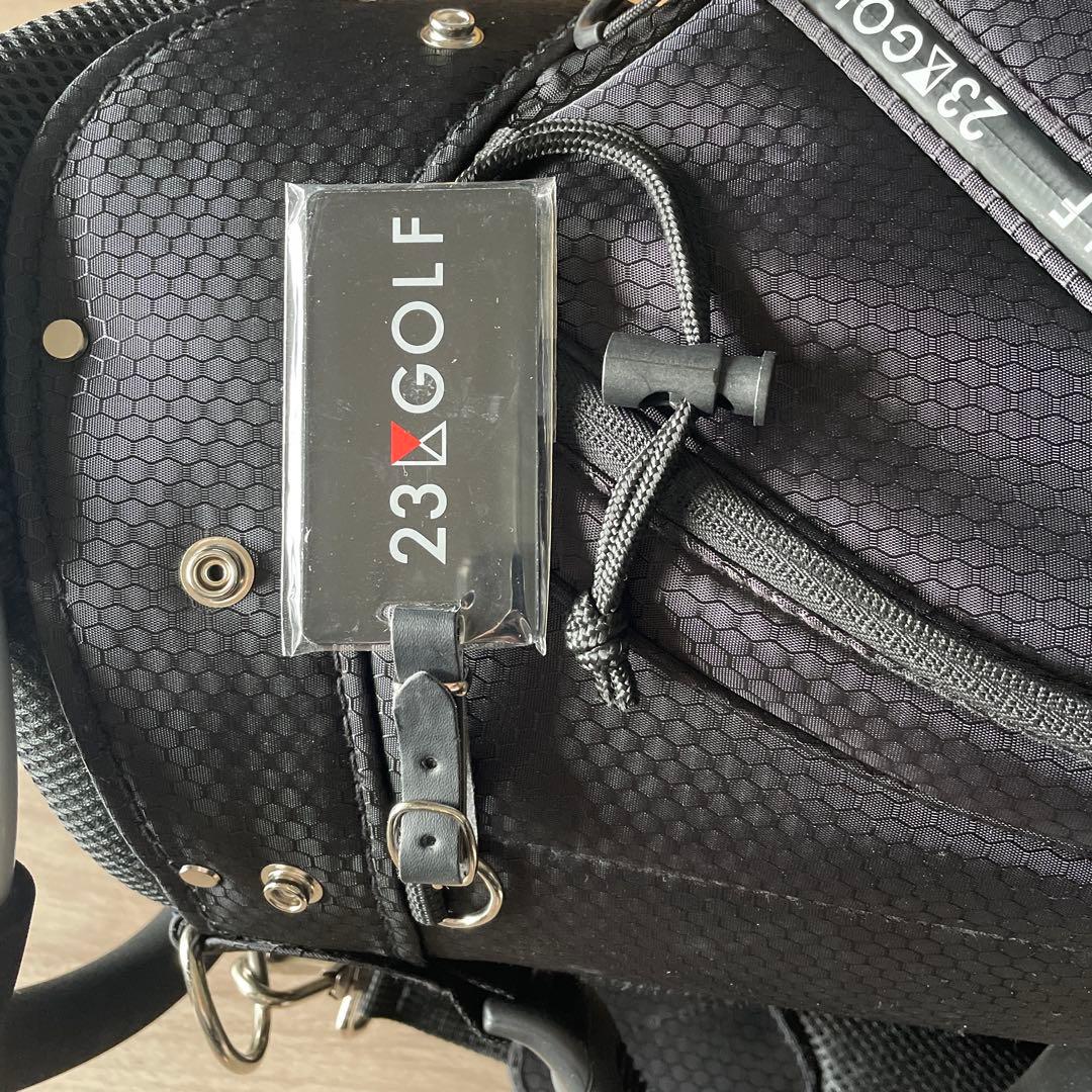 23GOLF ブラック キャディバッグ